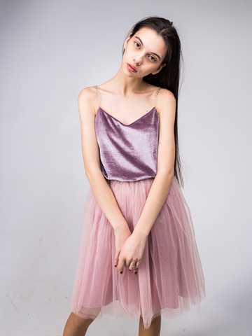 Pink tulle skirt discount topshop