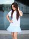 Constructor-dress gray Airdress with removable blue skirt