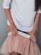 Set of 2 removable skirts fot constructor dress AIRDRESS Tyu-Tyu! XXS: lush blush pink and red tartan