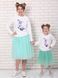 Комплект спідниць-пачок AIRSKIRT Family Look бірюзовий