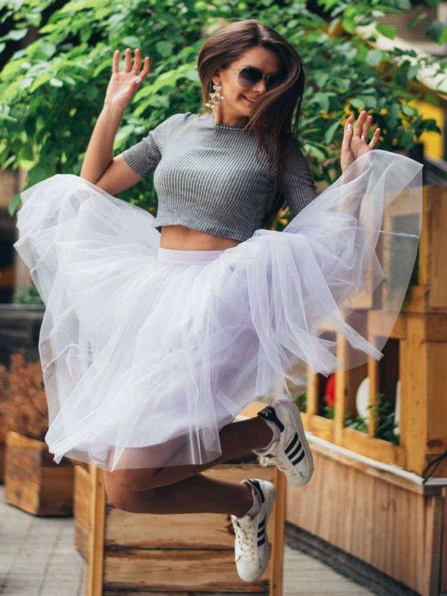 Юбка-пачка AIRSKIRT Лавандовая миди