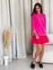 Constructor-dress fuchsia AIRDRESS Evening with removable fuchsia skirt