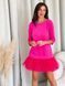 Constructor-dress fuchsia AIRDRESS Evening with removable fuchsia skirt