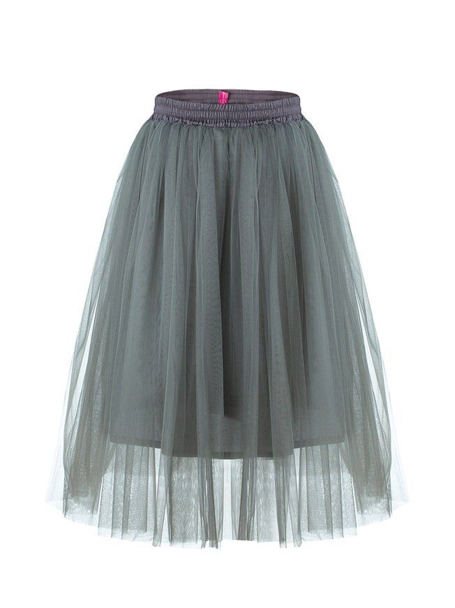 Graphite Gray Tulle skirt AIRSKIRT