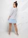 Constructor-dress gray Airdress with removable blue skirt