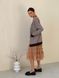 caramel color color Tulle skirt with ruffles AIRSKIRT
