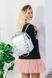 Constructor-dress black Airdress with removable blush pink skirt and collar