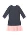 AIRDRESS set: gray "pine-tree" print top and 3 removable skirts (lush latte, smoky gray, blush pink)