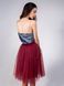 Marsala Bordo Tulle skirt AIRSKIRT