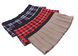 Set of 3 removable skirts fot constructor dress AIRDRESS Tyu-Tyu! XXS: navy blue, red and beige tartan