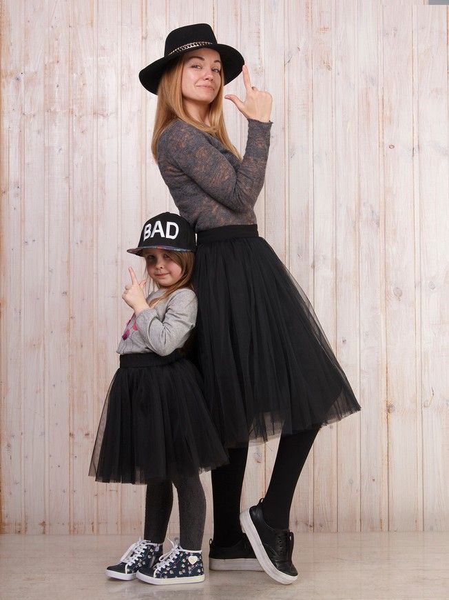 Комплект спідниць-пачок AIRSKIRT Family Look чорний