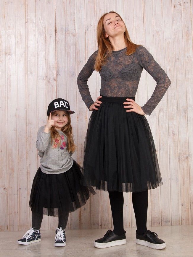 Комплект спідниць-пачок AIRSKIRT Family Look чорний