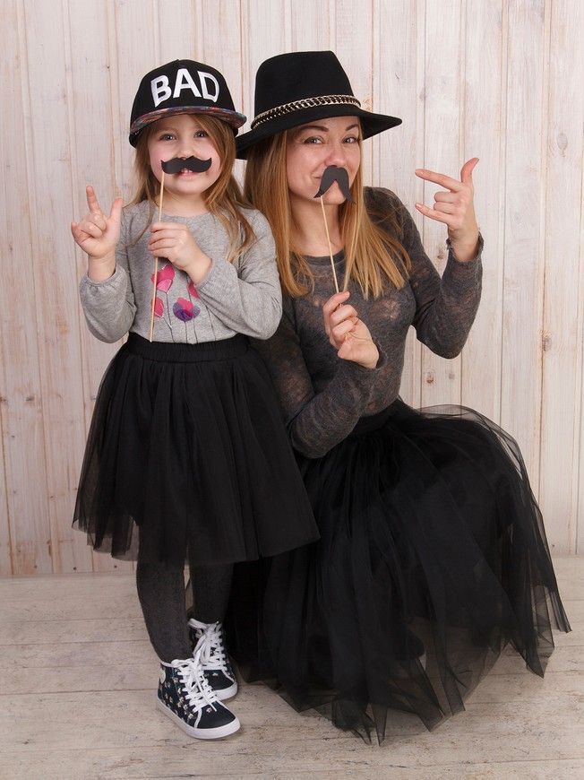 Комплект спідниць-пачок AIRSKIRT Family Look чорний