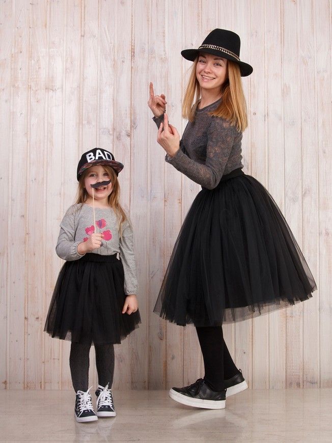 Комплект спідниць-пачок AIRSKIRT Family Look чорний