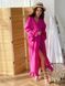 Long batiste cover up Tyu-Tyu! XS/S fuchsia with frills