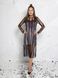 Сукня-сітка Tulle Dress Stripe чорна у смужку