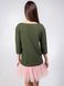 Constructor-dresskhaki Airdress with removable blush pink skirt