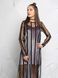 Сукня-сітка Tulle Dress Stripe чорна у смужку