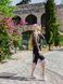 Black Tulle Dress with dusty pink ruffles