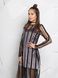 Сукня-сітка Tulle Dress Stripe чорна у смужку
