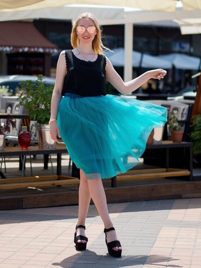 Комплект спідниць-пачок AIRSKIRT Family Look димчасто-сірий