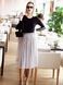 Light gray Tulle skirt AIRSKIRT CASUAL midi