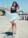Sky Blue Tulle skirt Airskirt mini