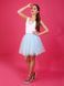 Sky Blue Tulle skirt Airskirt mini