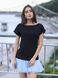 Constructor-dress black Airdress with removable blue skirt