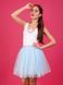 Sky Blue Tulle skirt Airskirt mini