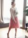Blush Pink Tulle skirt AIRSKIRT CASUAL midi