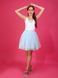 Sky Blue Tulle skirt Airskirt mini