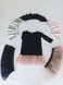 Платье-конструктор Тю-Тю! AIRDRESS черное со съемной розовой юбкой из экокожи