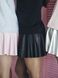 Платье-конструктор Тю-Тю! AIRDRESS черное со съемной розовой юбкой из экокожи