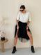 Black Tulle skirt with ruffle AIRSKIRT