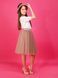 Beige Latte Tulle skirt AIRSKIRT