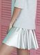 Removable eco-leather skirt for constructor dress AIRDRESS Tyu-Tyu! XXS silver