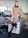 Платье-конструктор AIRDRESS кэмэл со съемными юбкой в бежевую клетку и воротником