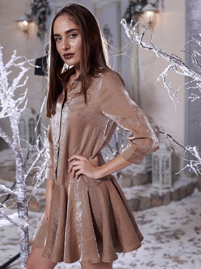 Golden Shirt Sandskirt
