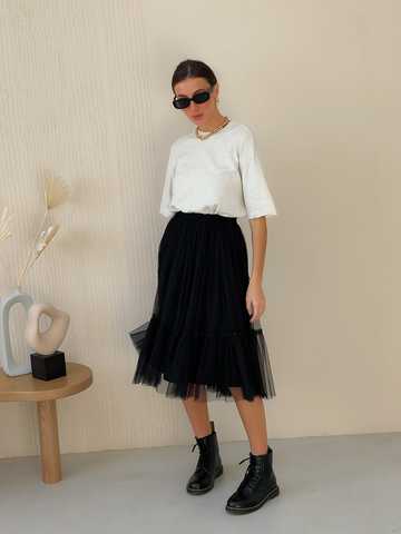 Черная юбка-пачка – оригинальное решение молодежного гардероба | Мода от real-watch.ru