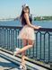 Peach Pink Tulle skirt Airskirt mini