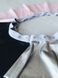 AIRDRESS set: black top and 6 removable skirts (lush: blush pink, black, latte; eco-leather: pink, black, silver)