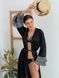 Long cover up Tyu-Tyu! XS/S black with polka dot frills