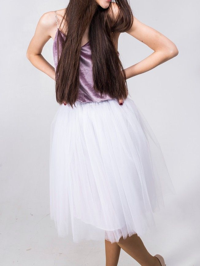 White Tulle skirt AIRSKIRT