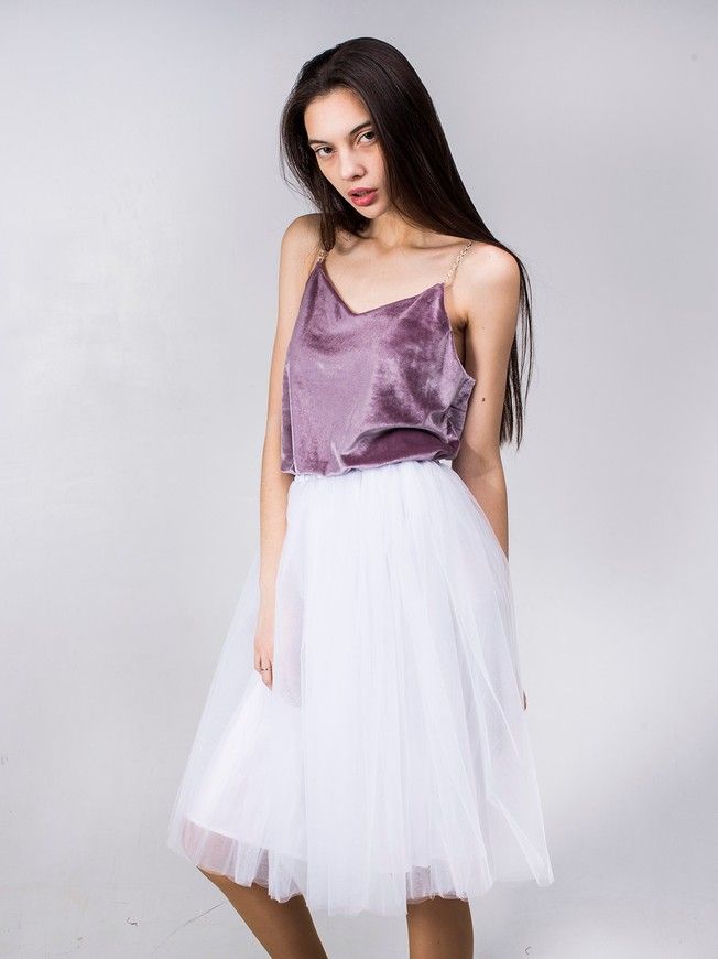 White Tulle skirt AIRSKIRT