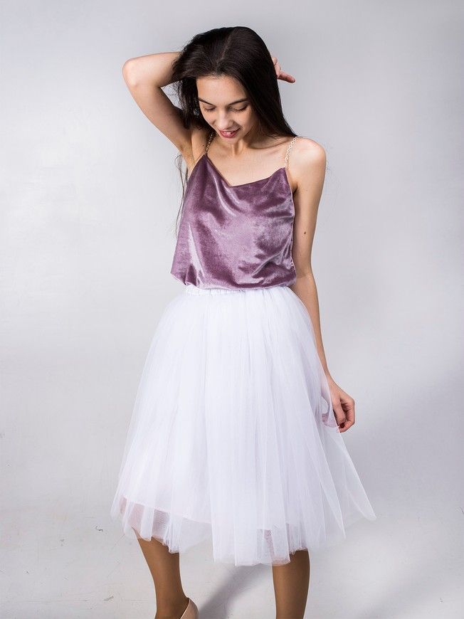 White Tulle skirt AIRSKIRT