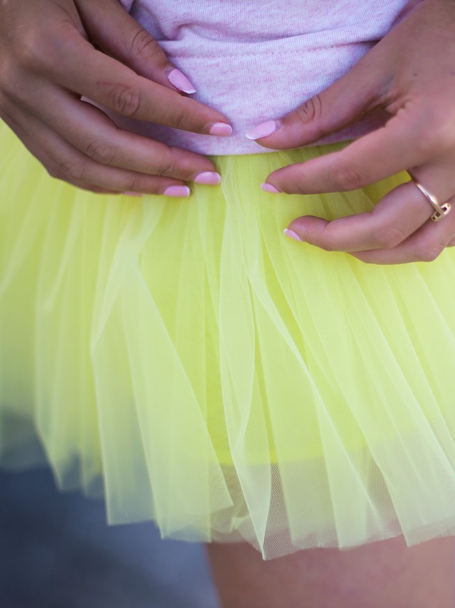 Платье-конструктор AIRDRESS серое со съемной лимонной юбкой