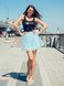 Sky Blue Tulle skirt Airskirt mini