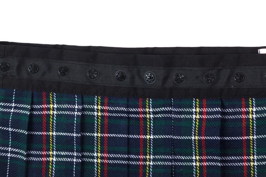 Set of 2 removable skirts fot constructor dress AIRDRESS Tyu-Tyu! XXS: lush emerald and green tartan