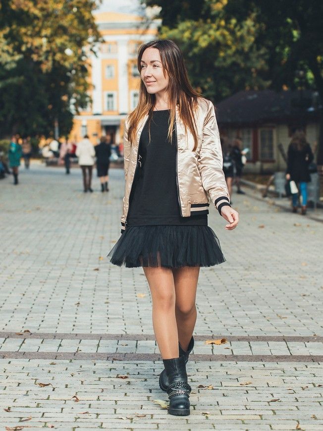 Сукня-конструктор AIRDRESS чорна зі знімною чорною спідницею